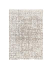 Tapis Yava, 70% polyester, 30% coton, certifié GRS, Beige, brun, larg. 80 x long. 150 cm (taille XS)