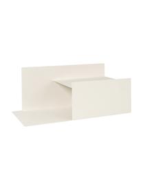 Metall-Wandregal Svante in Creme, Metall, pulverbeschichtet, Creme, 53 x 22 cm