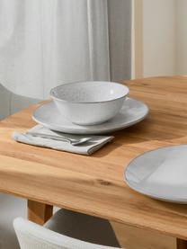 Bol artisanal Nordic Sand, Ø 21 cm, Grès cérame, Tons gris et beiges, Ø 21 x haut. 8 cm