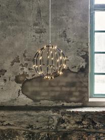 Outdoor hanglamp Mounty met stekker, Lampenkap: kunststof, Zwart, Ø 30 cm