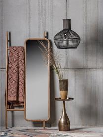 Lampa wisząca z drewna bambusowego Asia, Czarny, Ø 44 x W 50 cm