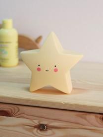 Lámpara pequeña decorativa LED Star, con temporizador, Plástico, Amarillo, negro, rosa, An 14 x Al 14 cm