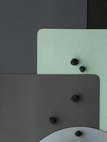 Tovaglietta americana in similpelle Pik 2 pz, Materiale sintetico (PVC), Grigio, Larg. 33 x Lung. 46 cm