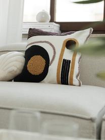 Povlak na polštář s abstraktním ornamentem Wassily, 100 % bavlna, certifikát BCI, Více barev, Š 45 cm, D 45 cm