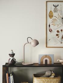 Lámpara de mesa de diseño Ball, Pantalla: metal recubierto, Cable: cubierto en tela, Nude, An 24 x Al 37 cm