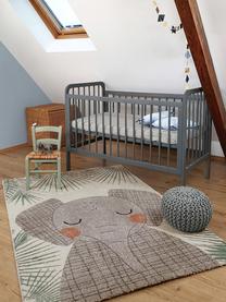 Tappeto Junko, Polipropilene, Beige, verde, grigio, Larg. 120 x Lung. 170 cm