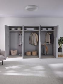 Modularer Drehtürenschrank Leon, 300 cm Breite, mehrere Varianten, Korpus: Spanplatte, FSC-zertifizi, Grau, Classic Interior, B 300 x H 236 cm