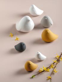 Oiseaux décoratifs en porcelaine Alassio, 2 élém., Porcelaine, Blanc, larg. 16 x haut. 11 cm
