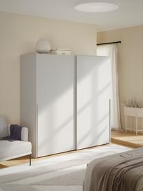 Armario modular Leon, 2 puertas correderas (200 cm), diferentes variantes, Estructura: aglomerado con certificad, Gris, Interior Basic (An 200 x Al 200 cm)