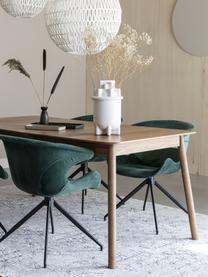 Table extensible bois de noyer Glimps, Bois de noyer, larg. de 180 à 240 x prof. 90 cm