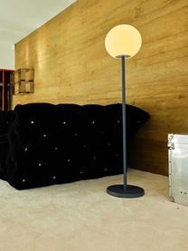 Lampadaire d'extérieur LED mobile à intensité variable Luny, Blanc, noir, Ø 30 x haut. 150 cm