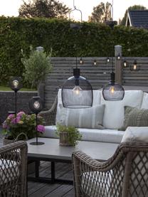 Lampe de jardin LED solaire Sunlight, Noir, Ø 16 x haut. 76 cm