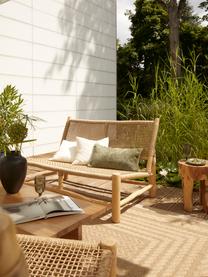 In- & outdoor vloerkleed Limonero in jute look, 100% polypropyleen, Bruin, B 200 x L 290 cm (maat L)