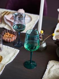 Verre à vin bigarré soufflé bouche Diseguale, 6 élém., Verre, soufflé bouche, Multicolore, Ø 7 x haut. 24 cm, 250 ml
