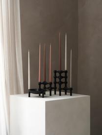 Set candele a bastoncino sottili Stoff Nagel 6 pz, Cera paraffinica, Bianco latteo, Ø 1 x Alt. 29 cm