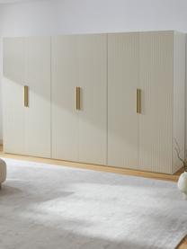 Modularer Drehtürenschrank Simone, 300 cm Breite, mehrere Varianten, Korpus: Spanplatte, FSC-zertifizi, Holz, Beige, Premium Interior, B 300 x H 236 cm