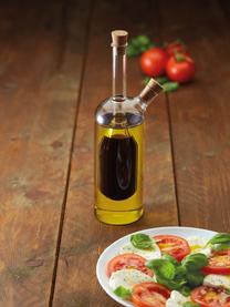 Azijn- en oliedispenser Ital, Glas, Transparant, Ø 6 x H 24 cm