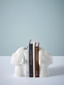 Podpórka do książek Stargazing, 2 szt., Tworzywo sztuczne, Biały, S 11 x W 23 cm