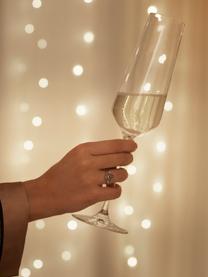 Flûtes à champagne moderne Puccini, 6 pièces, verre Teqton®, Transparent, Ø 7 x haut. 26 cm, 280 ml