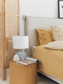 Lampe à poser moderne en béton Ike, Béton, blanc, Ø 30 x haut. 45 cm