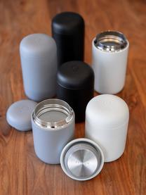 Tazza termica per caffè Carter, Struttura: acciaio inossidabile, Coperchio: plastica, Bianco, Ø 9 x Alt. 16 cm