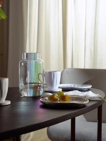 Grand vase irisé en verre Lasse, Verre, Transparent, irisé, Ø 13 x haut. 22 cm