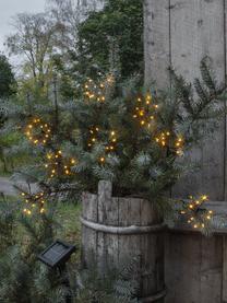 Solarna girlanda świetlna Firework, dł. 210 cm i 96 lampionów, Transparentny, czarny, D 210 cm