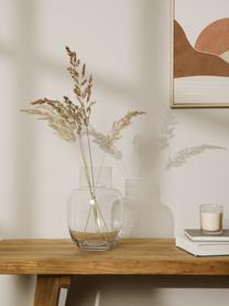 Handgefertigte Klassische Glas-Vase Lotta, Glas, Transparent, Ø 18 x H 25 cm