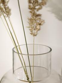 Vaso classico in vetro fatto a mano Lotta, Vetro, Trasparente, Ø 18 x Alt. 25 cm