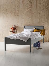 Kinderbett Girona aus Holz, 90 x 200 cm, Mitteldichte Holzfaserplatte (MDF), Holz und Sperrholz, Salbeigrün, B 90 x L 200 cm