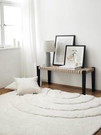 Puszysty dywan z długim włosiem Rubbie, Kremowobiały, S 120 x D 180 cm (Rozmiar S)