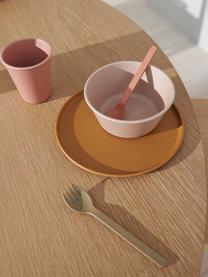 Set de cucharas Erin, 6 uds., Plástico, Rosa, An 3 x L 15 cm