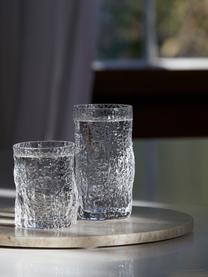 Longdrinkglas Coco in organisch vorm, 6 stuks, Glas, Transparant, Ø 7 x H 20 cm, 370 ml