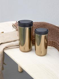 Mug isotherme doré, brillant, To Go Click, Couleur dorée, Ø 8 cm, haut. 17 cm, 400 ml