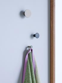 Wandhaken-Set Spot aus Metall, 3-tlg., Metall, beschichtet, Grau, Schwarz, Beige, Set in verschiedenen Größen