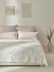 Bedsprei Faye met getufte decoratie, 100% katoen, Wit, B 240 x L 260 cm (voor bedden tot 200 x 200 cm)