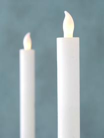 LED Kerzen Vilago, 2 Stück, Wachs, Weiß, Ø 2 x H 24 cm