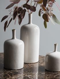 Lot de vases Vormark, 3 élém., Céramique, Blanc, Lot de différentes tailles
