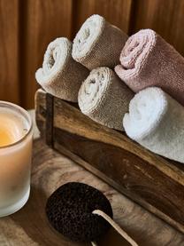Handtuch Premium aus Bio-Baumwolle in verschiedenen Größen, 100 % Bio-Baumwolle, GOTS-zertifiziert (von GCL International, GCL-300517)
 Schwere Qualität, 600 g/m², Hellbeige, Handtuch, B 50 x L 100 cm