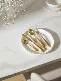 Set 20 posate color oro opaco spazzolato Francine, 4 persone, Coltello: acciaio inossidabile 13/0, Dorato opaco, 4 persone (20 pz)