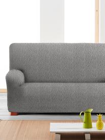 Pokrowiec na sofę Roc, 55% poliester, 35% bawełna, 10% elastomer, Szary, S 260 x W 120 cm