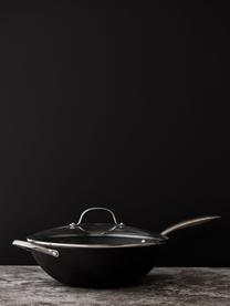Wok Boussac, Fonte, Noir, Ø 32 x haut. 12 cm