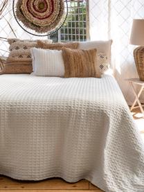 Waffelpiqué-Tagesdecke Panal in Weiß, 100% Baumwolle, Weiß, B 180 x L 260 cm (für Betten bis 140 x 200 cm)