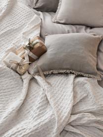 Colcha con estructura gofre Panal, 100% algodón, Blanco, An 270 x L 280 cm (para camas de 200 x 200 cm)