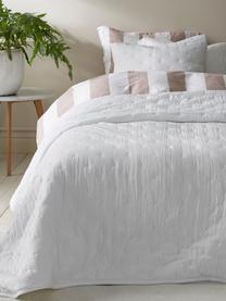 Gesteppte Tagesdecke Wida in Weiß, 100% Polyester, Weiß, B 150 x L 250 cm (für Betten bis 100 x 200)
