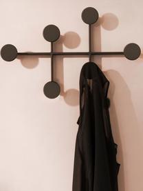 Wieszak ścienny Afteroom Coat Hanger, Stal malowana proszkowo, Czarny, S 37 x W 24 cm