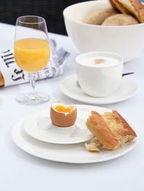 Coquetiers en porcelaine Fine Bone China à table, 6 pièces, Porcelaine Fine Bone China
Fine Bone China est une porcelaine tendre, qui se distingue particulièrement par sa brillance et sa translucidité, Blanc, Ø 13 x haut. 2 cm