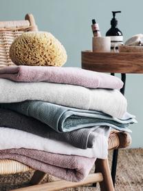 Set de toallas de algodón ecológico Premium, 3 uds., Gris claro, Set de diferentes tamaños