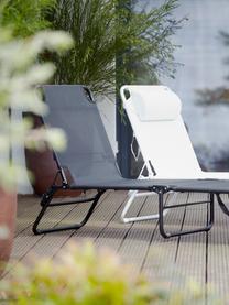 Leżak ogrodowy Fiam Amigo, Stelaż: aluminium, Biały, D 190 x S 58 cm