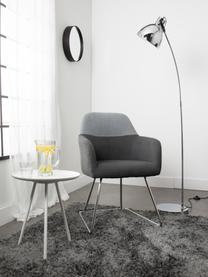 Mesa auxiliar Frost, Metal, pintado en polvo, Blanco, Ø 39 x Al 45 cm